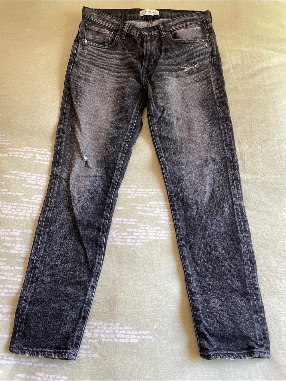 Moussy Prichard Faded Black Jeans - size 26